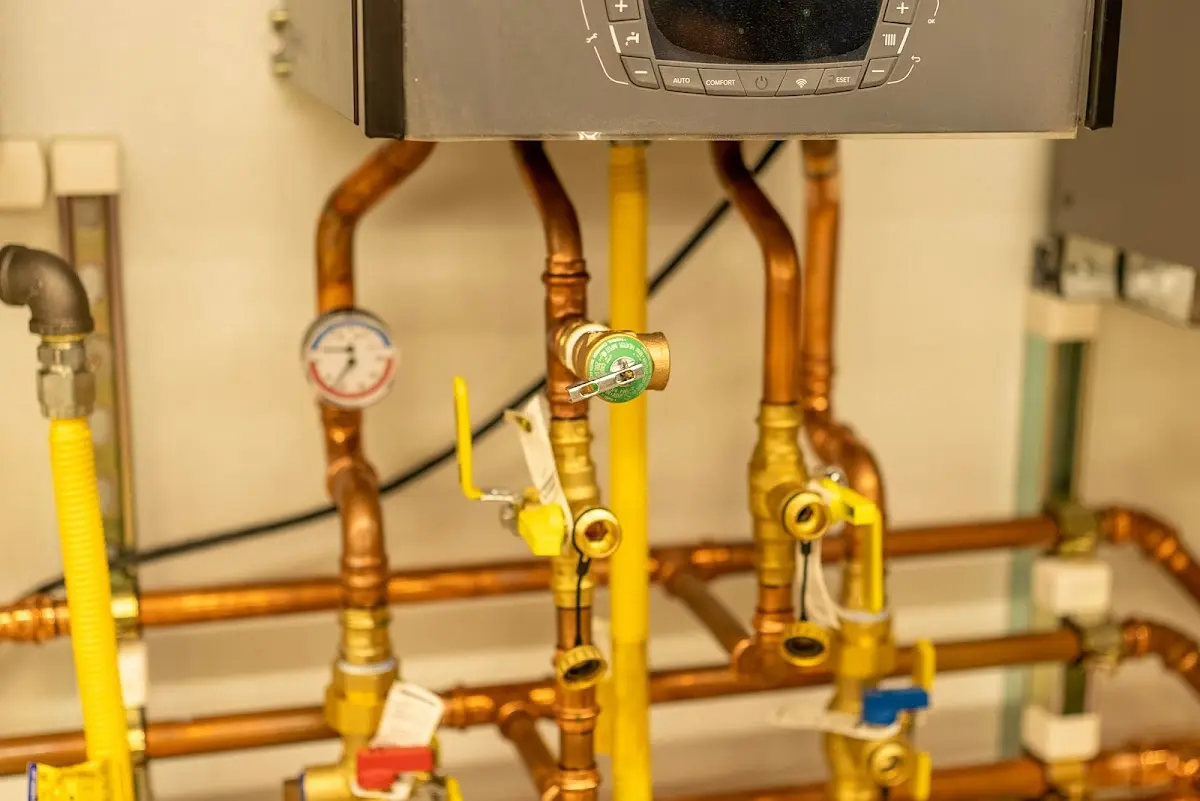 Licensed technician providing Water Heater Installation for a homeowner in Newtown